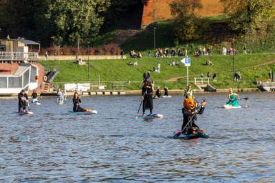 Halloween na Wiśle, przepłynęła fala "strachu potwora wszelakiego" - zdjęcie 29