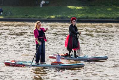Halloween na Wiśle, przepłynęła fala "strachu potwora wszelakiego" - zdjęcie 3