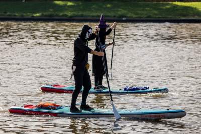 Halloween na Wiśle, przepłynęła fala "strachu potwora wszelakiego" - zdjęcie 14