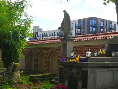 Cmentarz Rakowicki: deweloperzy podchodzą coraz bliżej - zdjęcie 8