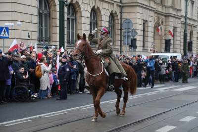 Krakowskie świętowanie niepodległości, bez nacjonalistycznych haseł - zdjęcie 32