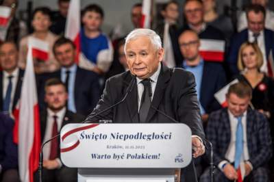 Kaczyński w Krakowie: "Cierpieć i umierać za ojczyznę to rzecz piękna" - zdjęcie 22