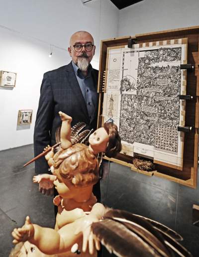 Intrygująca wystawa rektora krakowskiej ASP. "Artysta transmedialny" - zdjęcie 1