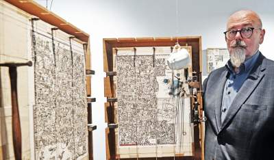 Intrygująca wystawa rektora krakowskiej ASP. "Artysta transmedialny" - zdjęcie 3