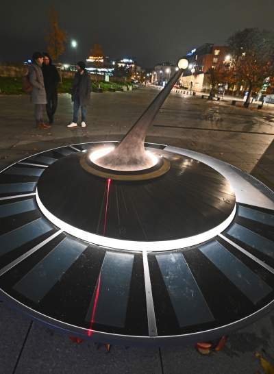 Odsłonięcie całodobowego zegara słonecznego, nowa atrakcja pod Wawelem - zdjęcie 7