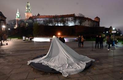 Odsłonięcie całodobowego zegara słonecznego, nowa atrakcja pod Wawelem - zdjęcie 1