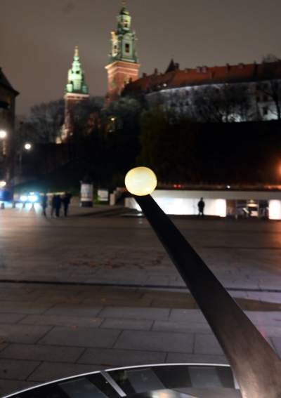 Odsłonięcie całodobowego zegara słonecznego, nowa atrakcja pod Wawelem - zdjęcie 6