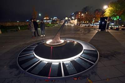 Odsłonięcie całodobowego zegara słonecznego, nowa atrakcja pod Wawelem - zdjęcie 8