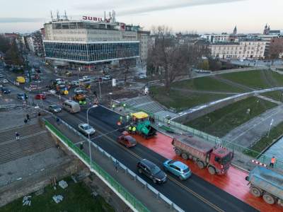 Asfaltowanie na moście Dębnickim, to już ostatni etap remontu - zdjęcie 14