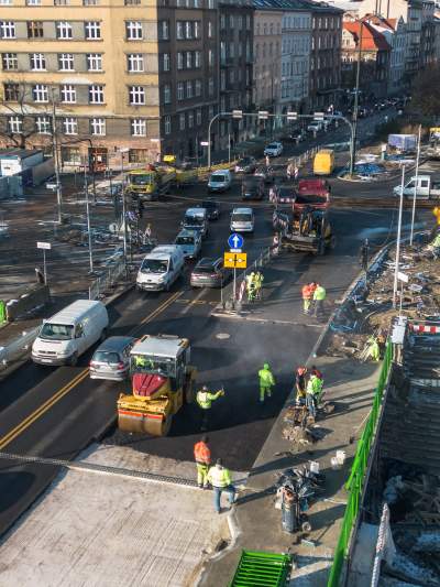 Asfaltowanie na moście Dębnickim, to już ostatni etap remontu - zdjęcie 3