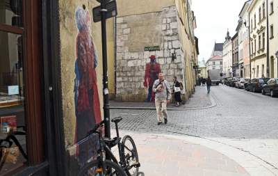 Tajemnicze postaci pojawiły się na krakowskich murach - zdjęcie 14