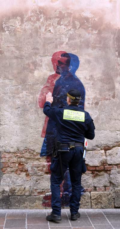 Tajemnicze postaci pojawiły się na krakowskich murach - zdjęcie 19