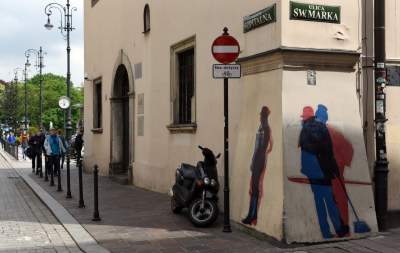 Tajemnicze postaci pojawiły się na krakowskich murach - zdjęcie 13