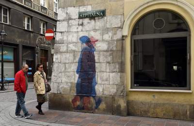 Tajemnicze postaci pojawiły się na krakowskich murach - zdjęcie 9