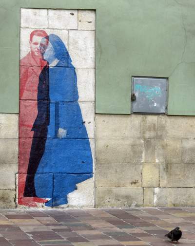 Tajemnicze postaci pojawiły się na krakowskich murach - zdjęcie 3