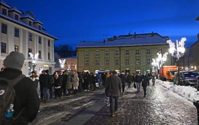 Bezpłatny karp, kapusta z grochem i zupa grzybowa. Nowa świąteczna tradycja - zdjęcie 20