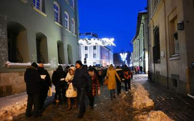 Bezpłatny karp, kapusta z grochem i zupa grzybowa. Nowa świąteczna tradycja - zdjęcie 23