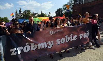 Marsz Równości: Kraków, maj 2019 - zdjęcie 30
