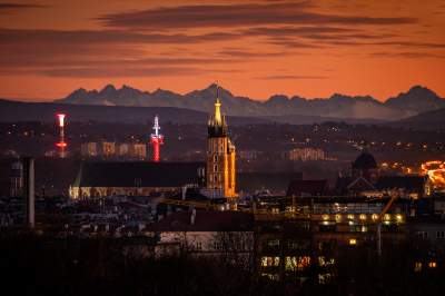 Nasz cudowny Kraków, najpiękniejsze zachody Słońca - zdjęcie 2