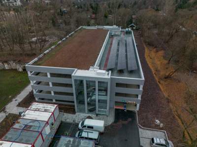 Budowa Krakowskiego Centrum Muzyki, parking już do dyspozycji kierowców - zdjęcie 1