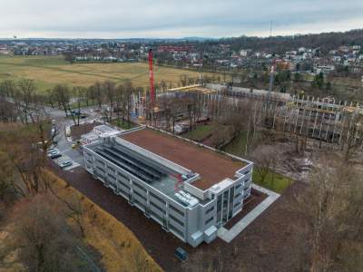 Budowa Krakowskiego Centrum Muzyki, parking już do dyspozycji kierowców - zdjęcie 6