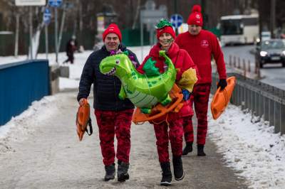 Uwielbiają zimową kąpiel w Wiśle, tak wzmacniają swój organizm - zdjęcie 25