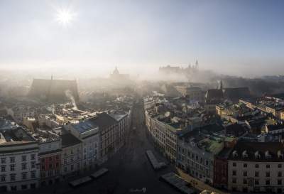 Kraków o poranku, zdjęcia: Daniel Turbasa - zdjęcie 2