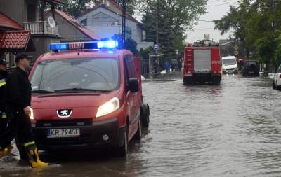 Powódź w Bieżanowie, maj 2019 - fot. Marek Lasyk - zdjęcie 12