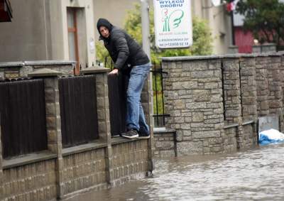 Powódź w Bieżanowie, maj 2019 - fot. Marek Lasyk - zdjęcie 9