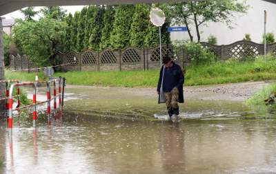 Powódź w Bieżanowie, maj 2019 - fot. Marek Lasyk - zdjęcie 2