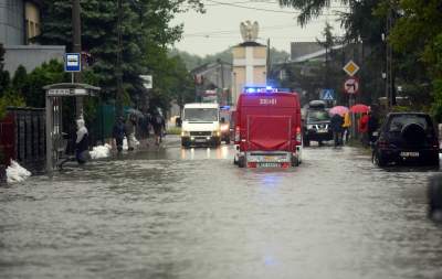 Powódź w Bieżanowie, maj 2019 - fot. Marek Lasyk - zdjęcie 7