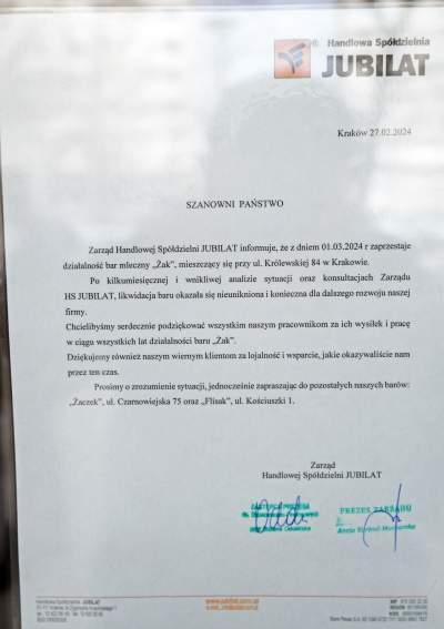 Ostatni obiad w barze Żak, do wyboru bigos, kasza i makaron z mięsem - zdjęcie 4