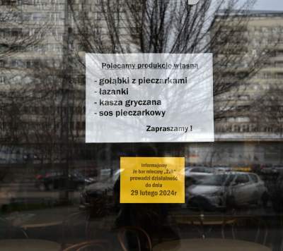 Ostatni obiad w barze Żak, do wyboru bigos, kasza i makaron z mięsem - zdjęcie 6