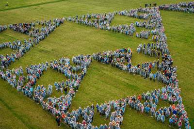 Niezwykłe zjawisko na krakowskich Błoniach - zdjęcie 1
