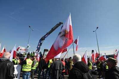 Protest rolników w Krakowie: nie zabrakło "muzealnych" eksponatów - zdjęcie 4