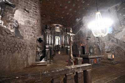 "Golgota Wielicka " w kopalni soli w Wieliczce - zdjęcie 28