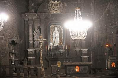 "Golgota Wielicka " w kopalni soli w Wieliczce - zdjęcie 33