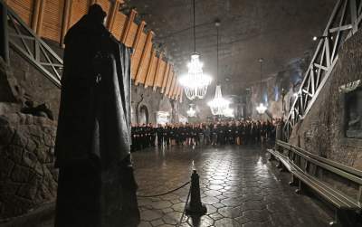 "Golgota Wielicka " w kopalni soli w Wieliczce - zdjęcie 40