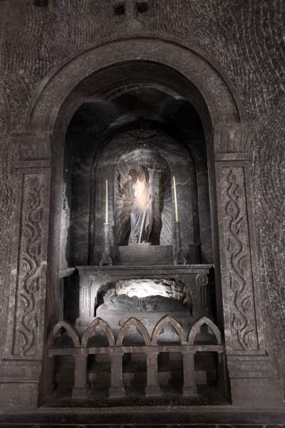 "Golgota Wielicka " w kopalni soli w Wieliczce - zdjęcie 30