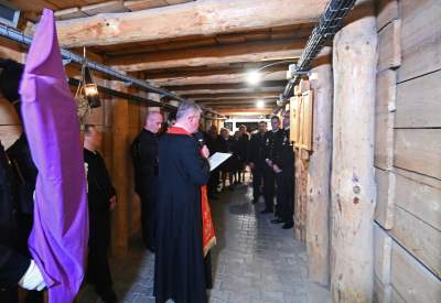 "Golgota Wielicka " w kopalni soli w Wieliczce - zdjęcie 14