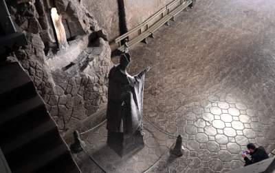 "Golgota Wielicka " w kopalni soli w Wieliczce - zdjęcie 24
