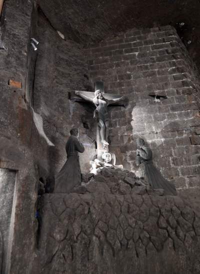 "Golgota Wielicka " w kopalni soli w Wieliczce - zdjęcie 26