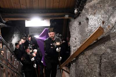 "Golgota Wielicka " w kopalni soli w Wieliczce - zdjęcie 8