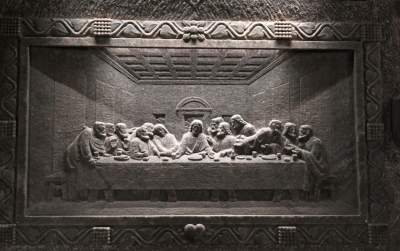 "Golgota Wielicka " w kopalni soli w Wieliczce - zdjęcie 25