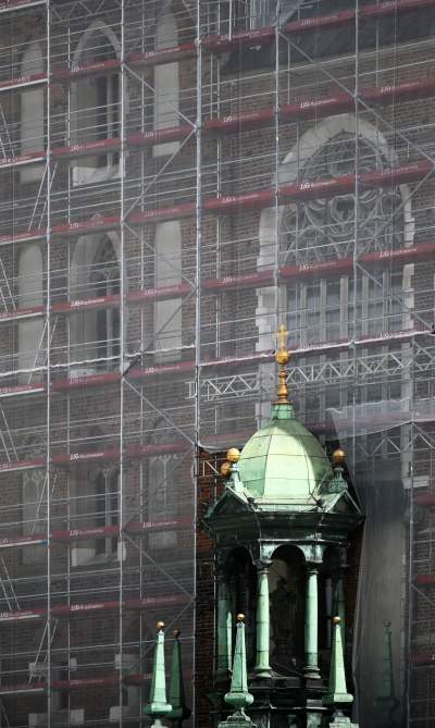 Kościół Mariacki w remoncie, hejnalisty nie widać - zdjęcie 7