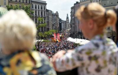 Dziesiątki smoków opanowały Kraków. Wyjątkowy korowód - zdjęcie 28