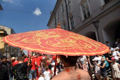 Dziesiątki smoków opanowały Kraków. Wyjątkowy korowód - zdjęcie 20