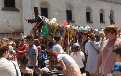 Dziesiątki smoków opanowały Kraków. Wyjątkowy korowód - zdjęcie 19