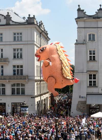 Dziesiątki smoków opanowały Kraków. Wyjątkowy korowód - zdjęcie 30