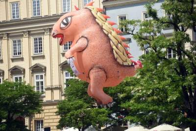 Dziesiątki smoków opanowały Kraków. Wyjątkowy korowód - zdjęcie 5